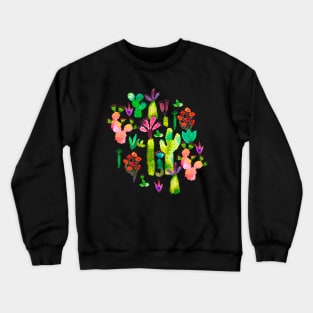 Cacti Succulents Garden Crewneck Sweatshirt